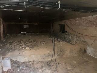 Crawl Space in need of repair and encapsulation.