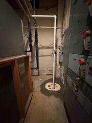 Sump Pump installed