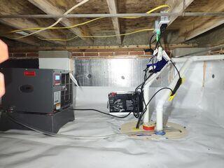 TripleSafe™ Sump Pump & The SaniDry Sedona Dehumidifier