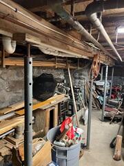 This Errol, New Hampshire, home needed a solution for its old, rusty support columns.