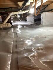 Cape Cod Humid Crawl Space Project