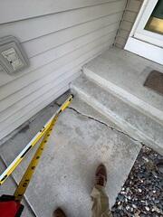 Sunken Concrete Repair in Minneapolis, MN