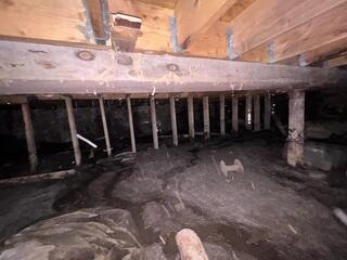 Crawl Space Repair and Vapor Control in South Acworth, NH | Matt Clark's No...