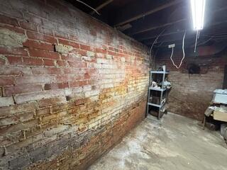 wall before