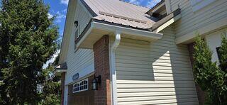 Downspout side