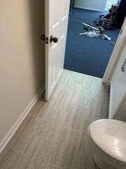 Water damage remediation and reconstruction to pre-loss condition in Loganville, Georgia.