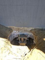 Fixing a settling foundation in Harpers Ferry, WV