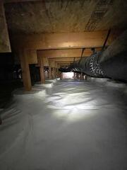 John's professionally encapsulated crawl spaces are bright, clean, and waterproof - protecting the stability of homes, and the health of the family living above them.