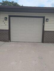 During: Our Foreman, Troy, and his crew worked hard to secure all the products below the damaged driveway.