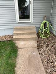 Our crew lifted and leveled the slabs using NexusPro
