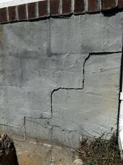 Push Pier's to Stabilize a Foundation in Hubert, NC