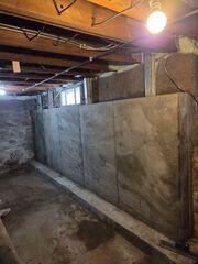 Foundation Wall Repair in East Berkshire, VT | Matt Clark's Northern Baseme...