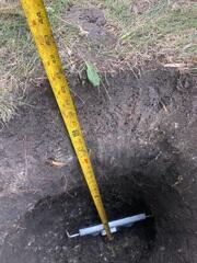 During: Our Foreman, Emmanuel, and his crew worked hard to secure all the products throughout the basement.