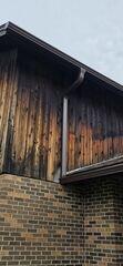 Downspout roof