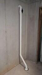 A second extraction point in the storage area successfully provides an additional reduction in the radon levels.