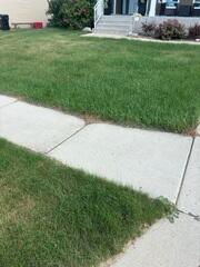 During: Our Foreman, Charlie, and his crew traveled to the home to begin the thorough inspection of the concrete.