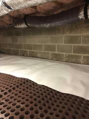 Our crew came out and encapsulated the crawl space with our CleanSpace system, keeping it dry for good!