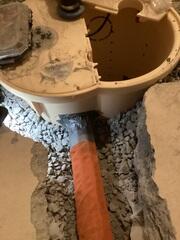 StarPipe Connected to Sump Pump