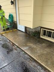 After: The homeowner was grateful for the crew's excellent work.