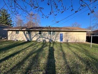 The exterior of the home before our radon mitigation system was installed