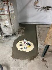 After: The business owner felt at peace knowing their basement was secure.