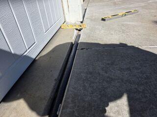 Another angle where the slabs were lifted with PolyLevel