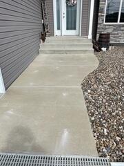 During: Our Foreman, Charlie, and his crew worked hard to secure all the concrete lifting products below the slabs.