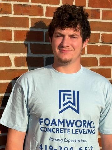 Mason Meyers from FoamWorks Concrete Leveling