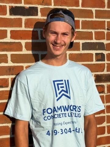 Corbin Babcock from FoamWorks Concrete Leveling