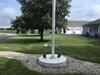Standing Tall Again: Flag Pole Foundation Repair in Versailles, OH - Photo 2