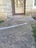 Concrete Walkway Lifting & Crack Repair - Huntington, IN - Photo 1