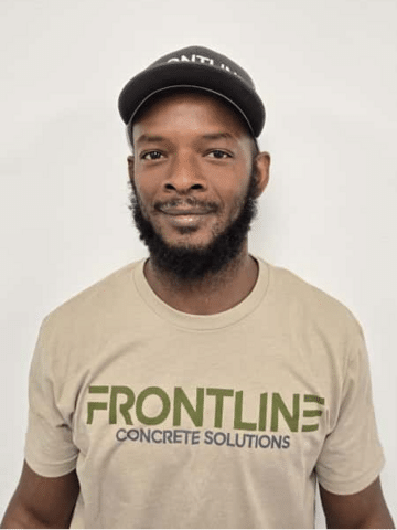 Gus Lewis from Frontline Concrete Solutions