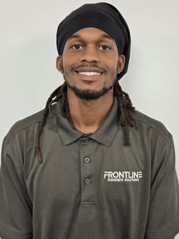 Jayden Davis from Frontline Concrete Solutions