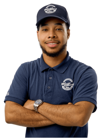 Damani Crichton from Woodford Bros., Inc.