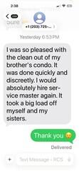 Testimonial Photo by Kim C.