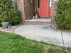 Severely Sunken Concrete Front Walkway Repaired in De Pere, WI - Photo 1