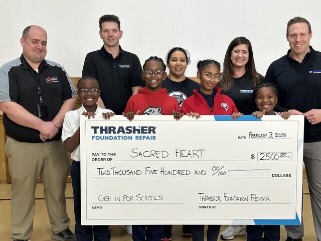 Congratulations to Sacred Heart on being selected as a Thrasher Cash for Schools grant recipient! - Photo 1