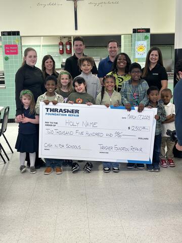 Congratulations to Holy Name on being selected as a Thrasher Cash for Schools grant recipient! - Photo 1