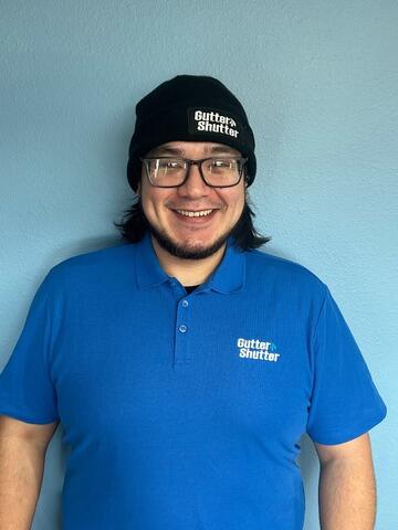 Matt Ortiz from Gutter Shutter of Sioux Falls