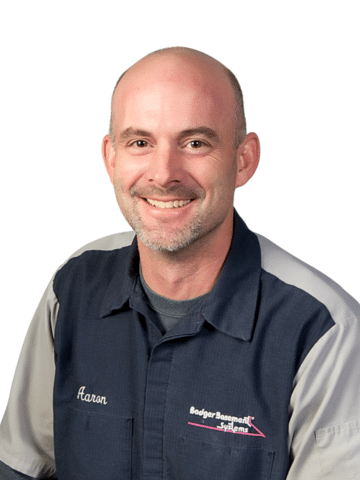 Aaron Underwood from Badger Basement Systems