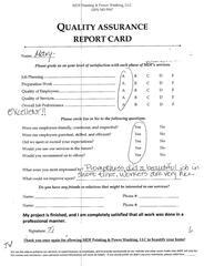 Testimonial Photo by Mary S.