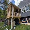 Raindrop gutter installation in Lee, MA - Photo 1
