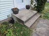 Sunken Front Steps and Entryway Concrete Repair in Wisconsin Rapids, WI - Photo 1