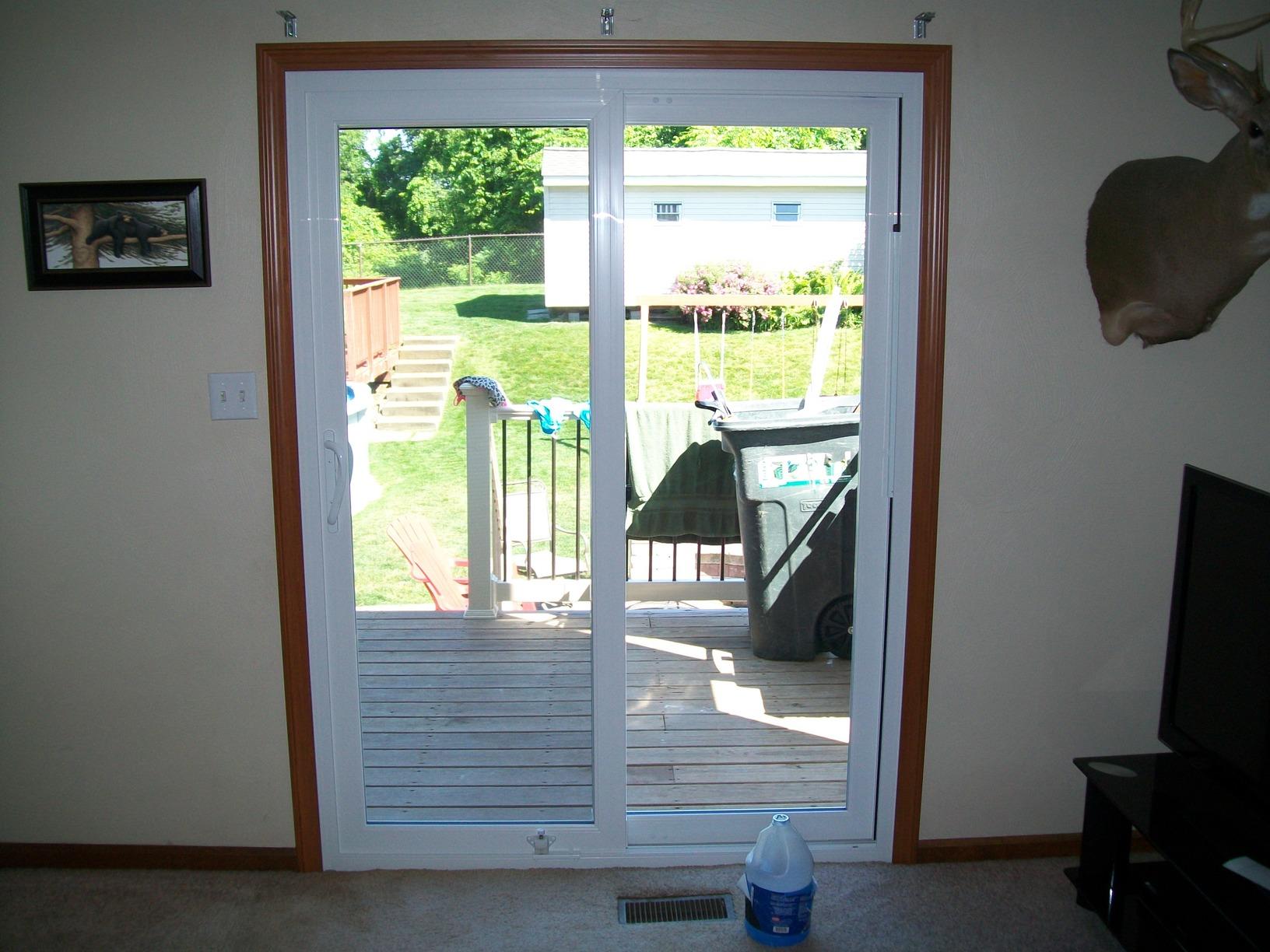 Energy Swing Windows Replacement Doors Patio Door installed in