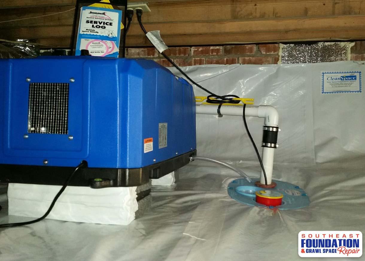Southeast Foundation & Crawl Space Repair Clean Space with