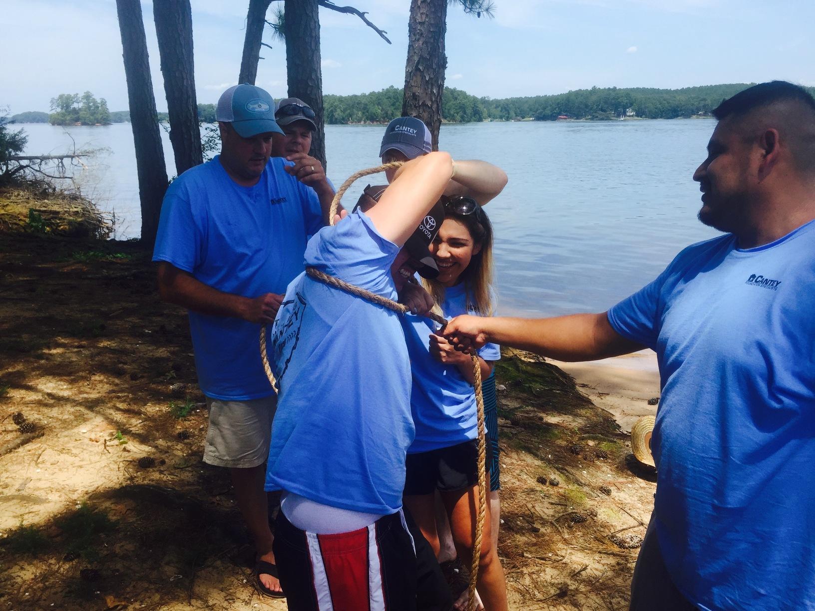 The Amazing Cantey Race 2016 Rope Knot Challenge