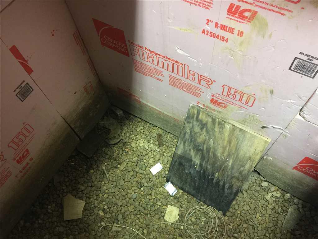 Crawl Space Repair Foam Board Crawl Space Insulation Problem Ridged
