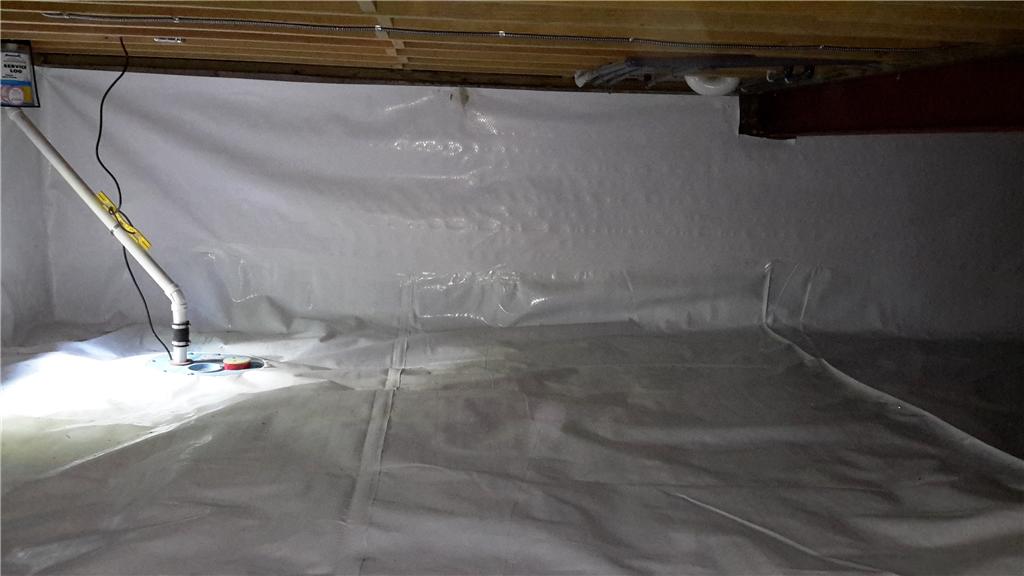 Foam Board Crawl Space Insulation Problem SmartSUMP™ Crawl Space Sump