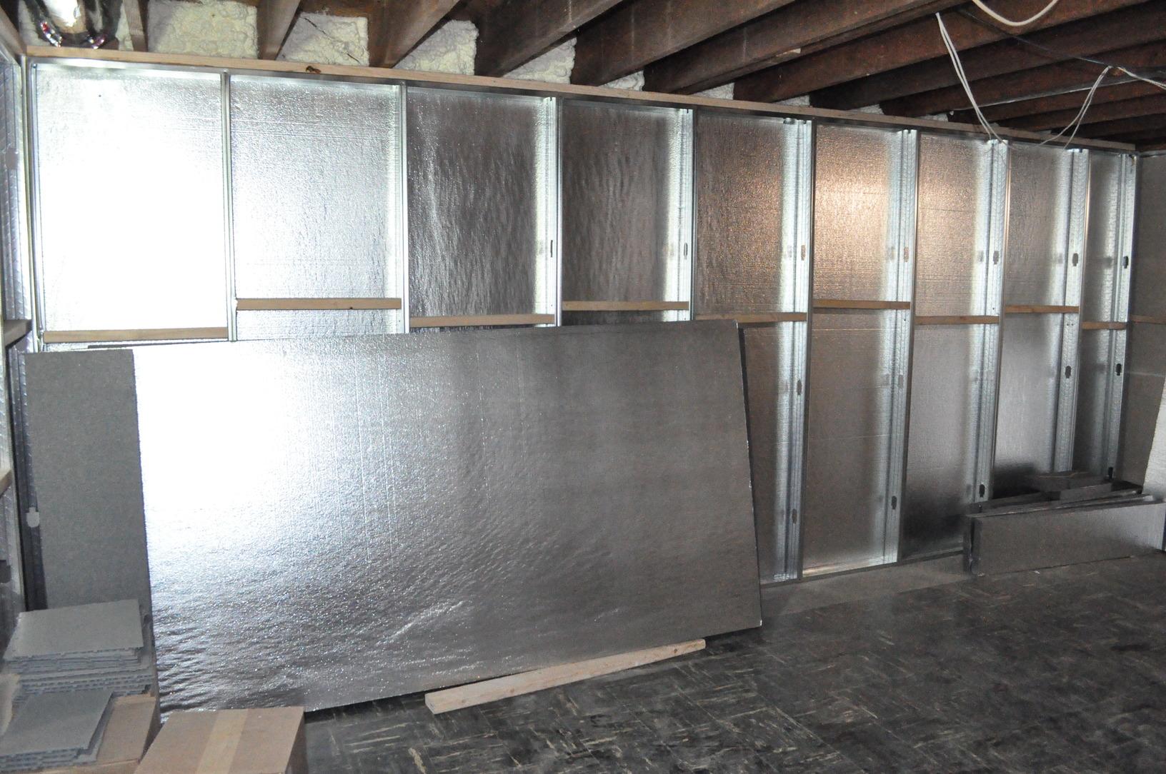 Basement Finishing - Kirkwood, MO Basement Transformation - Insulating