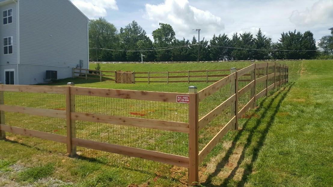 MC Fence And Deck Residential Fencing Paddock Fence Installation